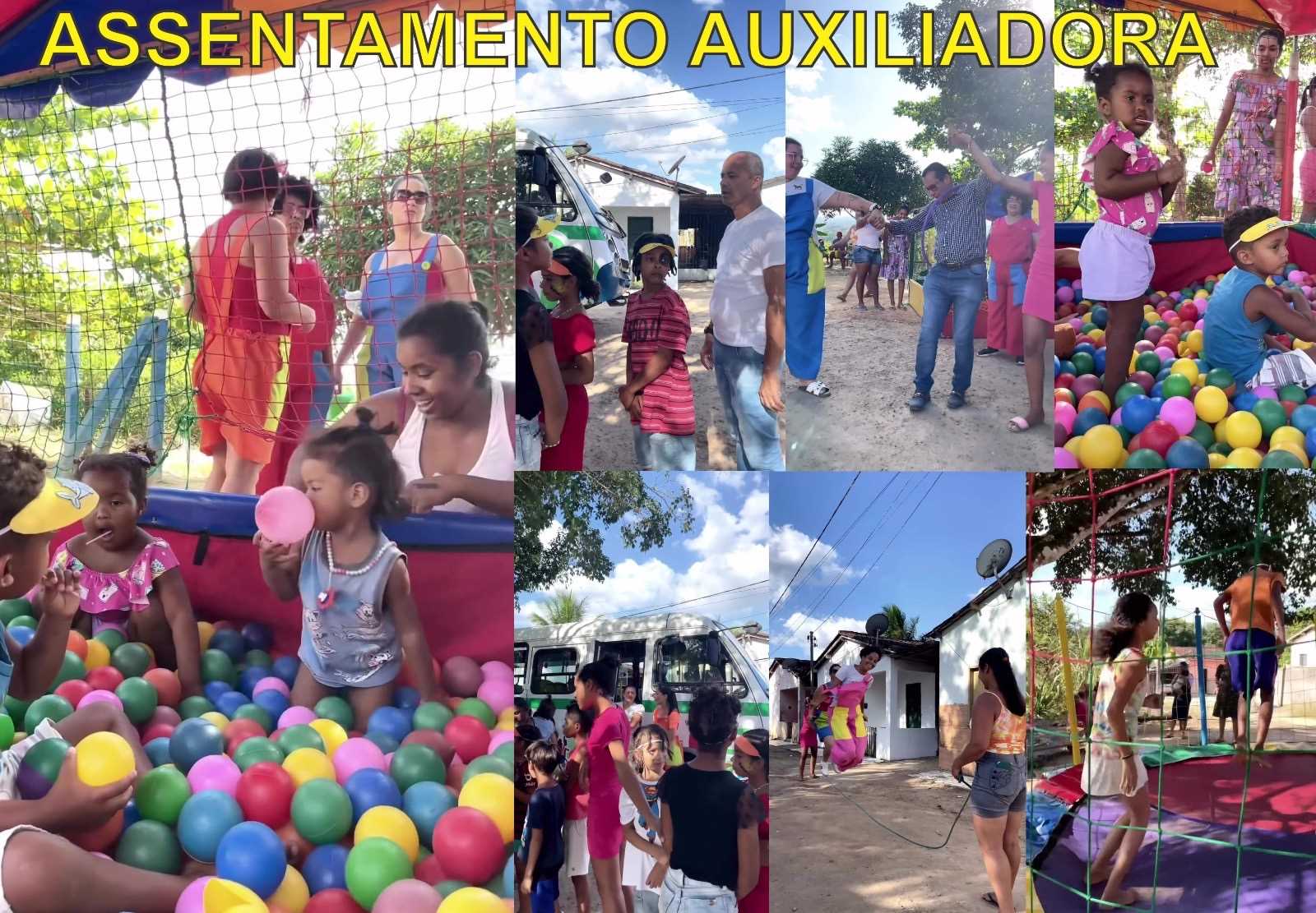 Camacã: Caravana da Alegria leva diversão para as crianças da sede, distritos e povoados